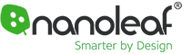 Questa è un’immagine del logo di Nanoleaf.