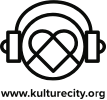 L’image représente le logo de KultureCity.