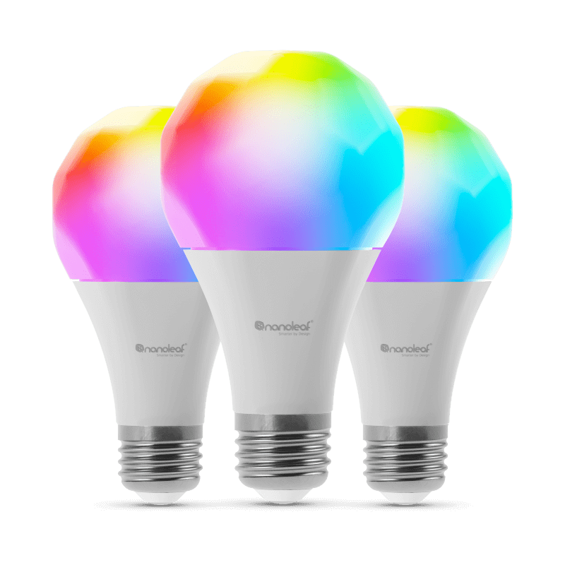 Blanc arctique Nanoleaf Bloom ampoule à LED 10 W E27 