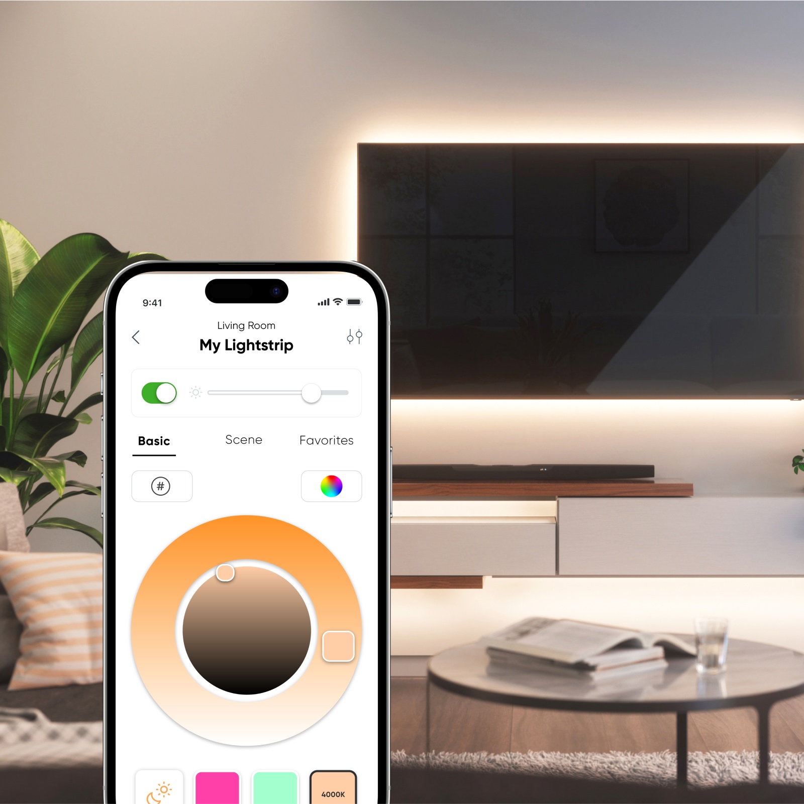 Nanoleaf Matter Essentials Smart Lightstrips  L'illuminazione a LED che  cambia colore (Europa)