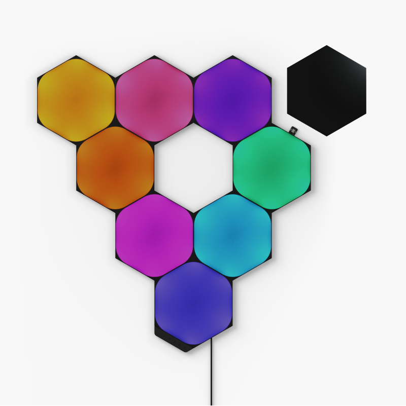 Nanoleaf Elements | Smart LED Look (Europe) Wood Hexagons