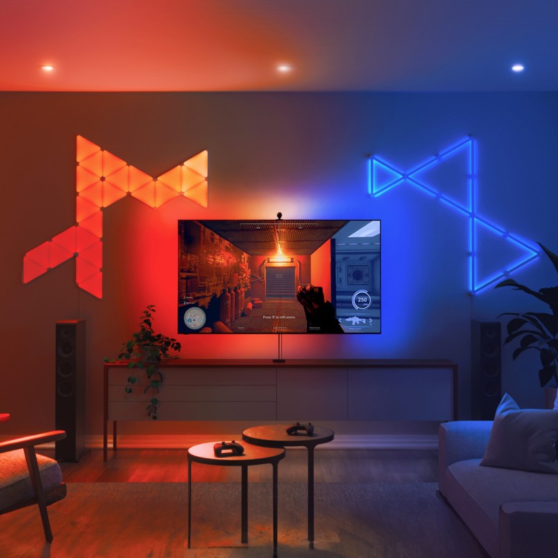 Nanoleaf 4D  Screen Mirror Camera and Smart Addressable Gradient  Lightstrip Kit for TVs and Monitors (Europe)