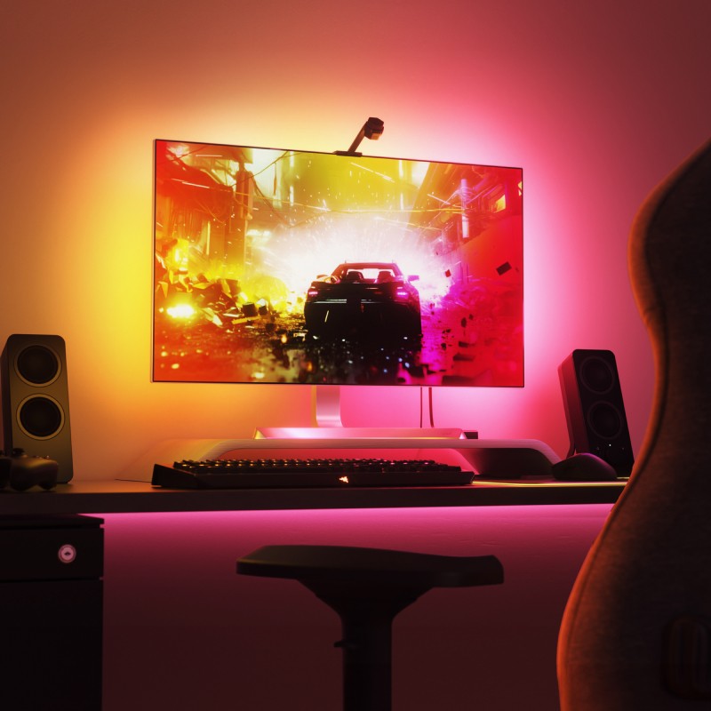 Ruban LED pour Bureau Gaming Govee Neon RGBIC - 5m, Razer Chroma