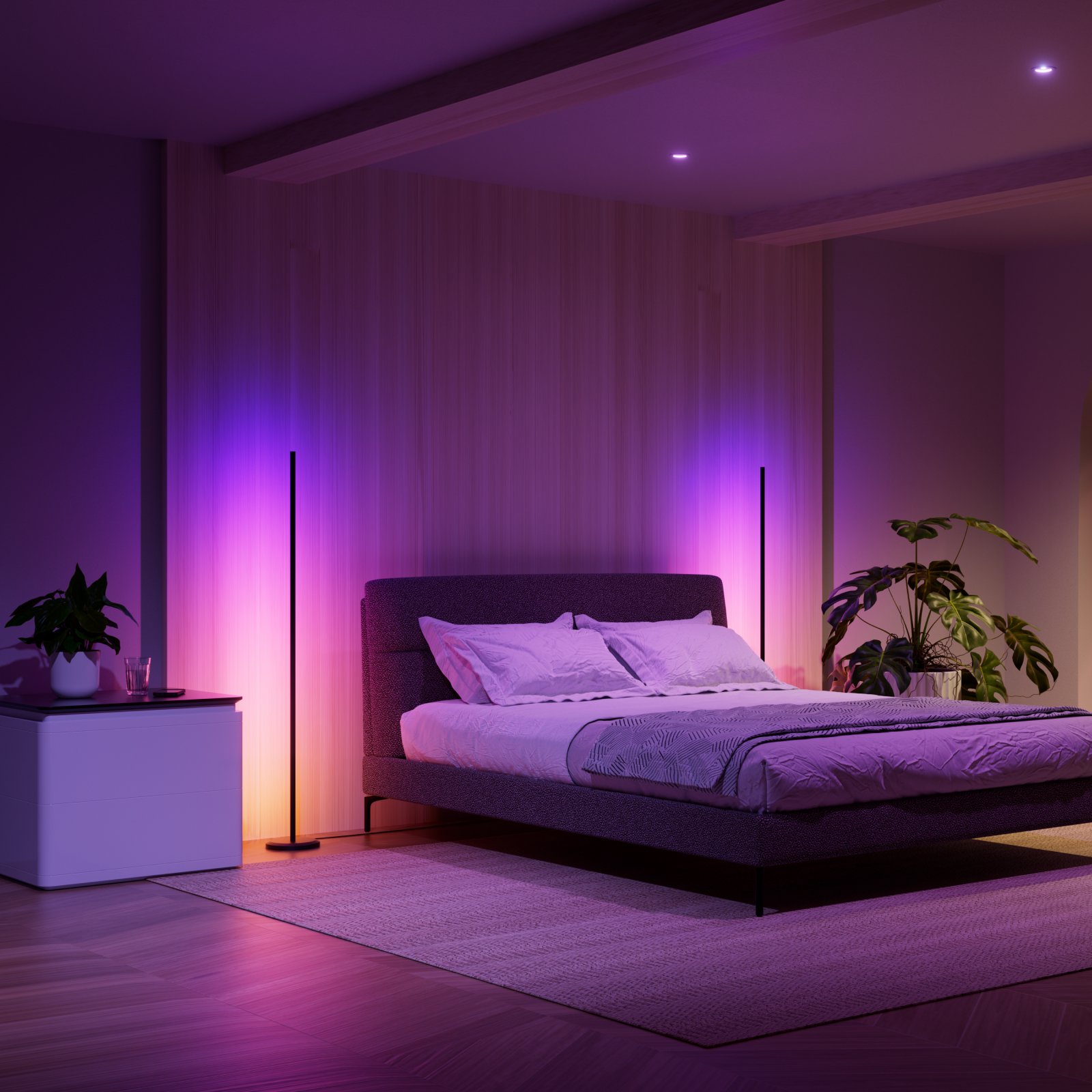 Matter Smart Multicolor Stehleuchte (2er Pack)