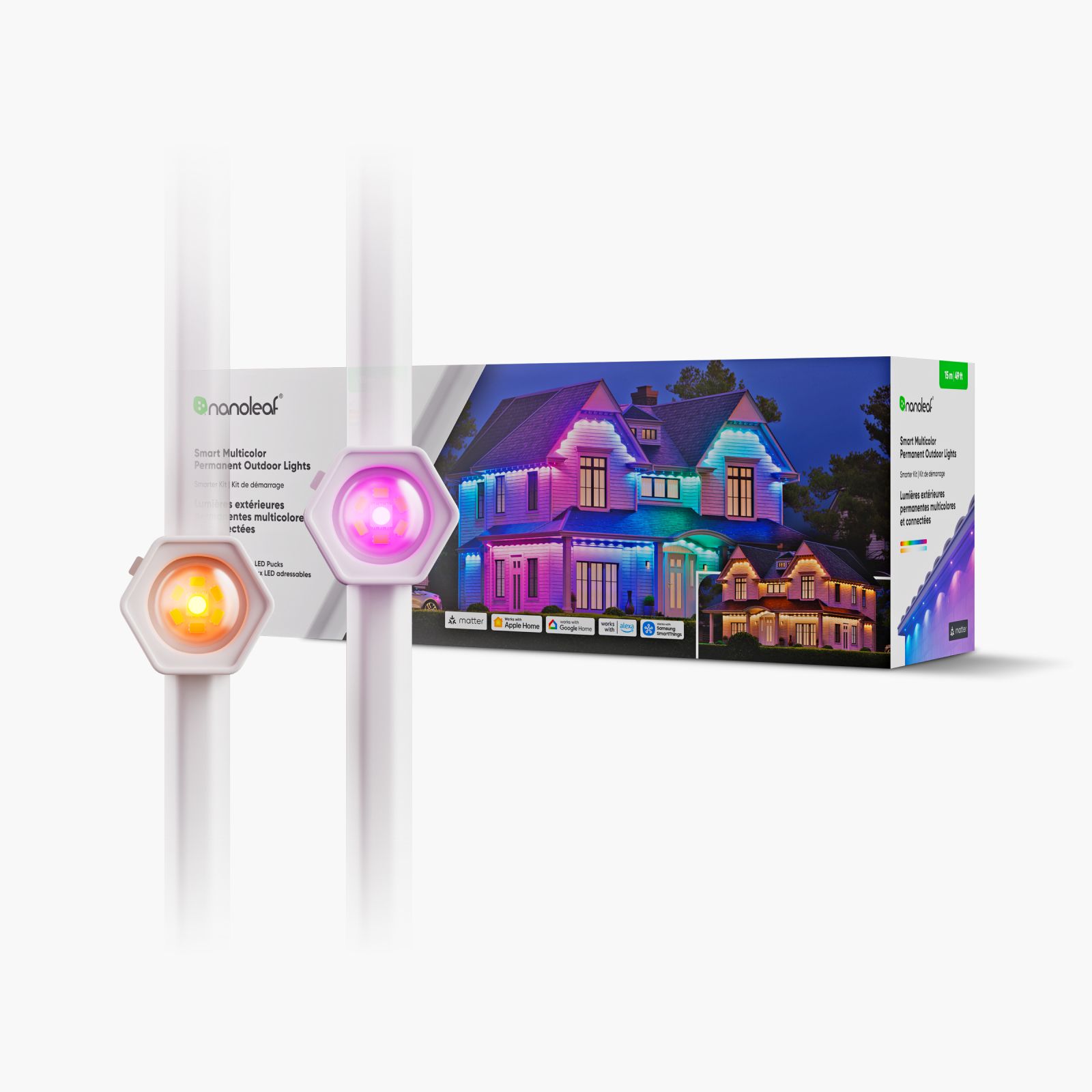Nanoleaf Smart Multicolor Dauerlicht für draußen (15m)