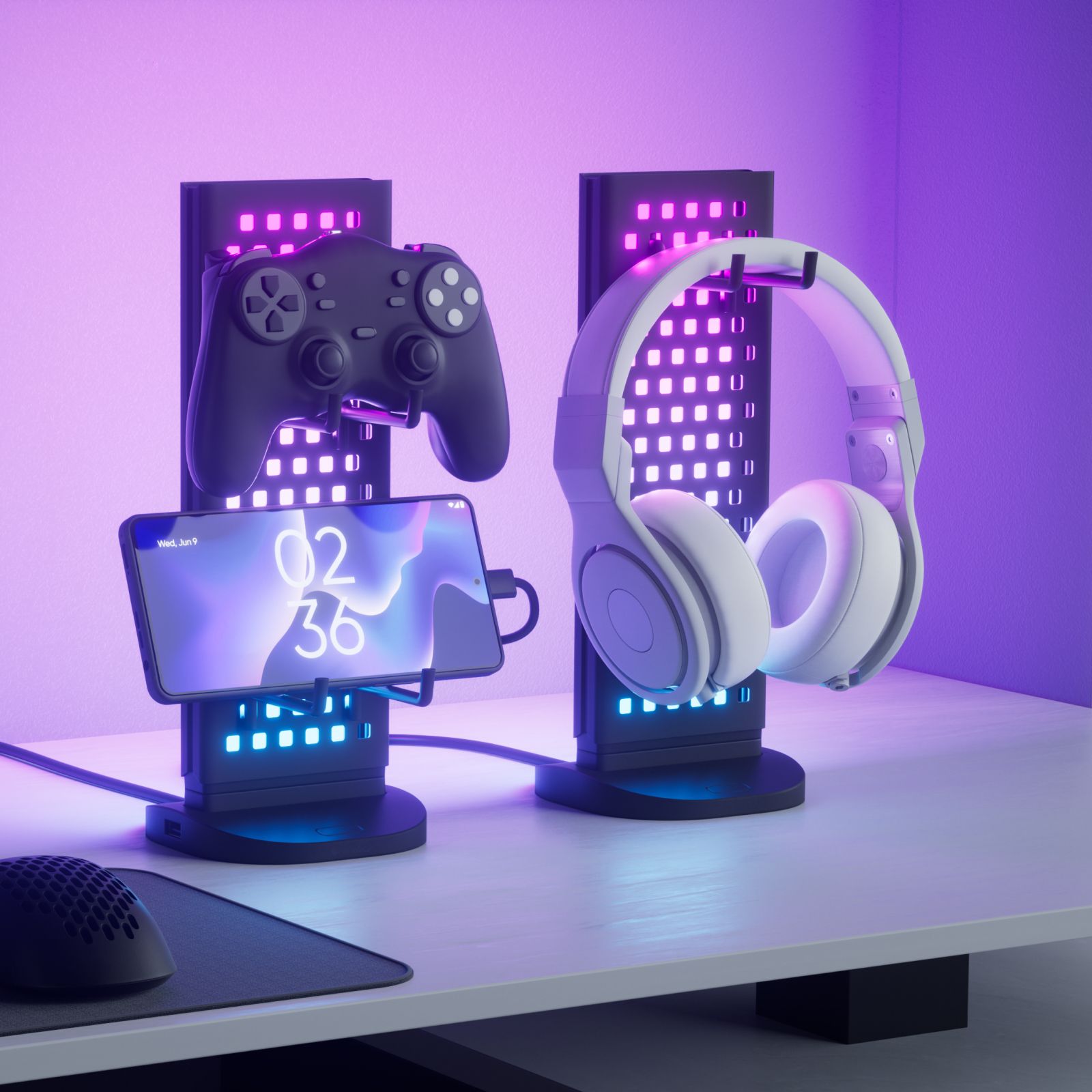 Stecktafel Desk Dock (2er Pack)