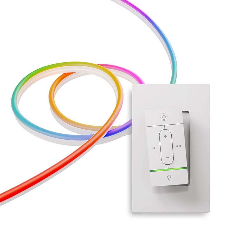 Interruttore wireless Sense+ con luce a corda