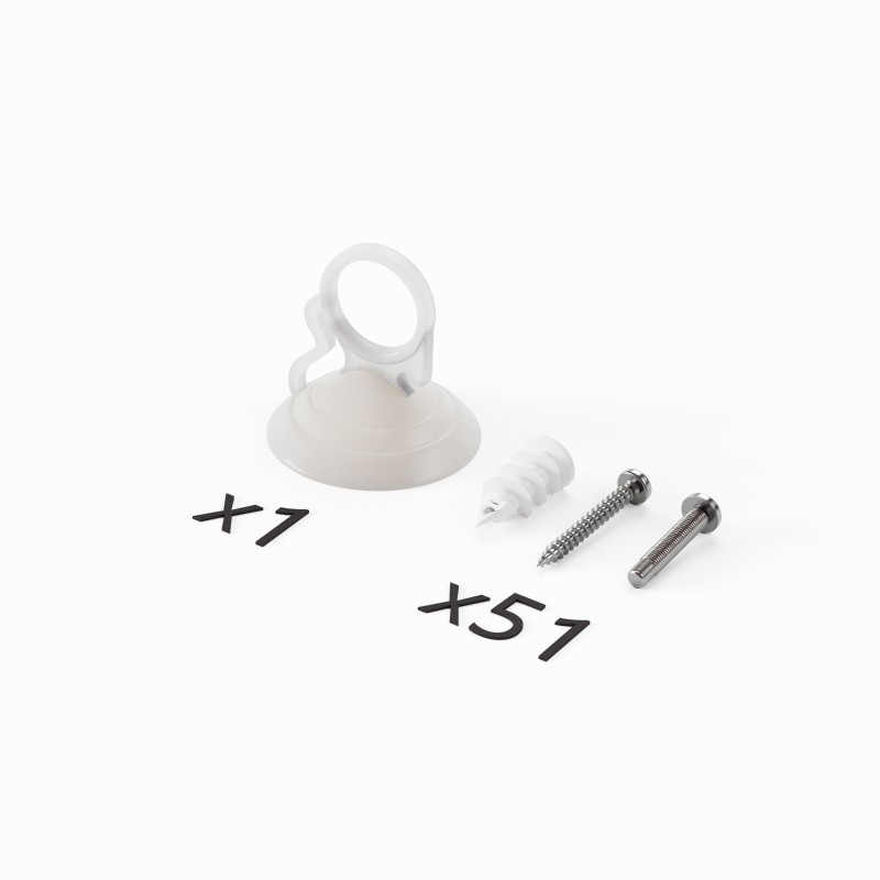 Shapes Screw-In Mount Kit.